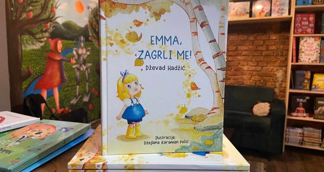 Predstavljena dječija knjiga ‘Emma, zagrli me’ Dževada Hadžića