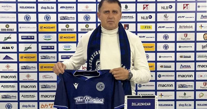 Bruno Akrapović, vlasnik UEFA Pro licence, novi je šef stručnog štaba FK Željezničar