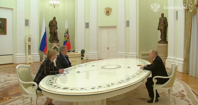 Kusturica se sastao s Putinom: Režiser mu spominjao ustaše, tražio novac, pričao o ratu...
