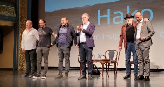 U Narodnom pozorištu u Sarajevu održana bh. premijera dokumentarnog filma 'Hako' Josipa Pejakovića