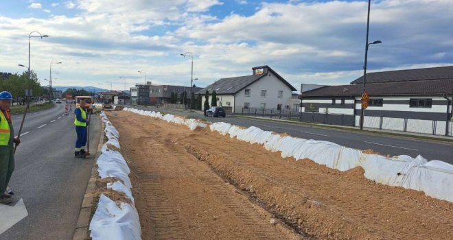 Napreduje pruga ka Hrasnici: Započeli radovi i na drugoj dionici u dužini od dva kilometra