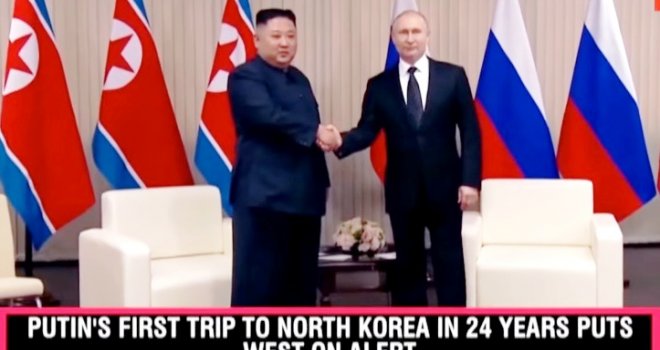 Putin danas u posjeti Sjevernoj Koreji: Sastaće se sa Kim Jong Unom dok u Bijeloj kući vlada velika nelagoda 