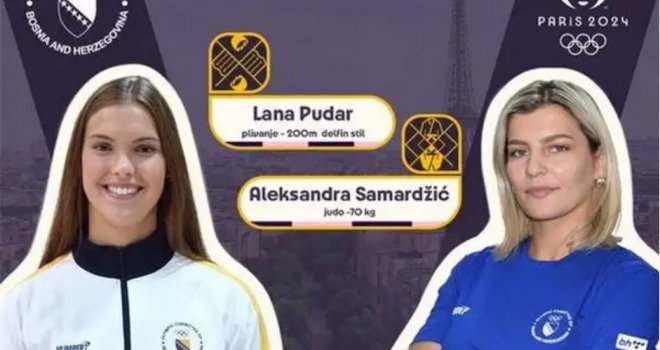 Na olimpijska borilišta izlaze Lana Pudar i Aleksandra Samardžić, evo i kada