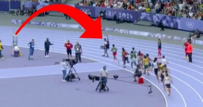 Haos na Olimpijskim igrama: Kamerman se zagledao u žene i ušetao na utrku, trkači jedva izbjegli sudar