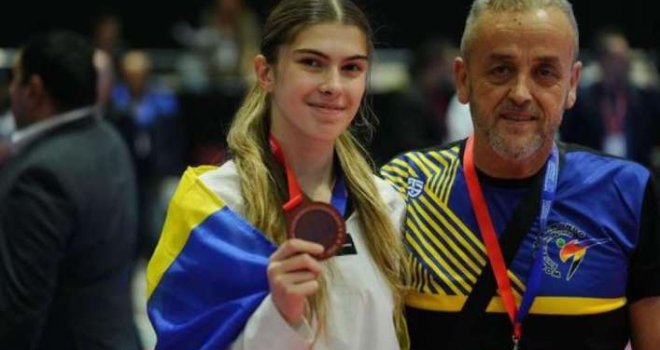 Prva medalja za BiH: Ada Avdagić osvojila bronzu na EP-u u Sarajevu!