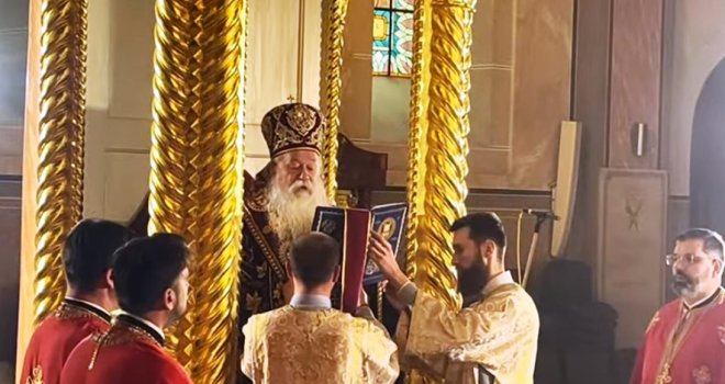 Svetom liturgijom u Sabornoj crkvi Presvete Bogorodice obilježen Božić u Sarajevu