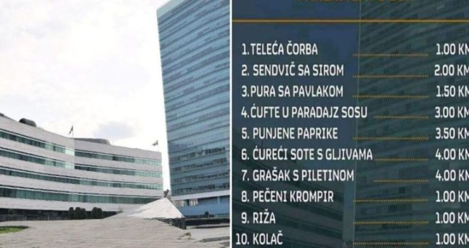 Samo za one sa već dubokim džepovima: U najjeftinijem restoranu u BiH čorba košta 1 KM, a glavno jelo 3,5 KM