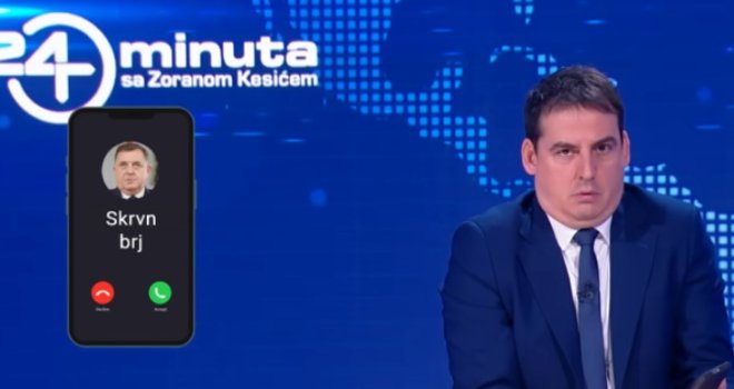 Zoran Kesić ismijao Vučića i Dodika: 'Zove me skriveni broj...'