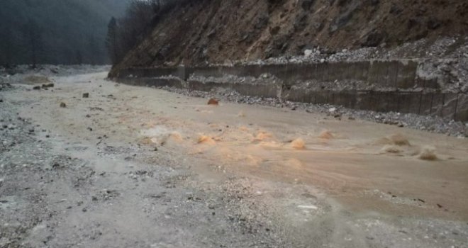 Prekinuta putna komunikacija između Jablanice i Blidinja