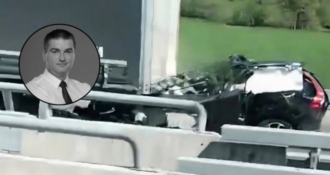 U stravičnoj nesreći poginuli zastupnik u NSRS Srđan Todorović, supruga i dijete