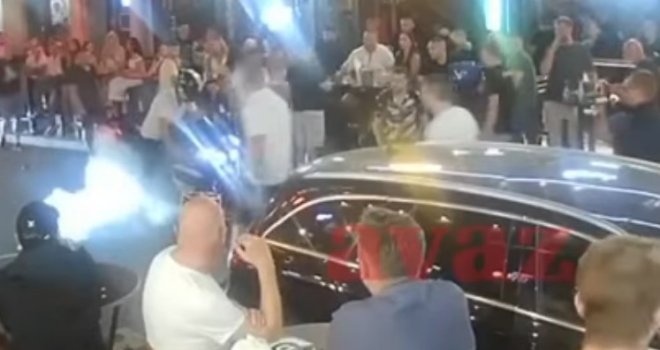 'Mangup' na motoru 'spalio gumu' u ulici Zelenih beretki, a onda je izašao Denis Stojnić... Na njegovu nesreću! 