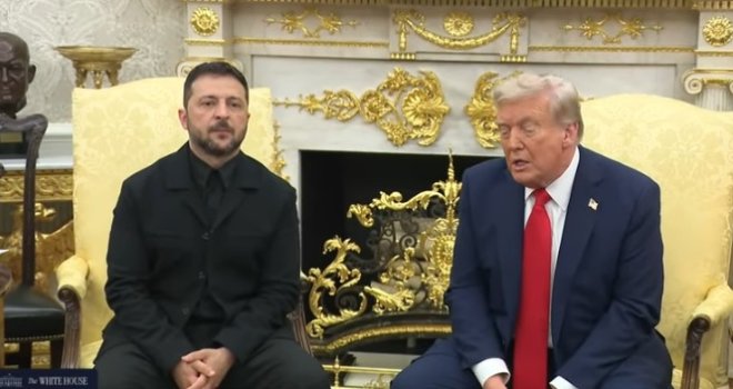 Trump ima velika očekivanja: Zelenski i evropski lideri stigli u Bijelu kuću, počeli razgovori sa predsjednkom SAD-a