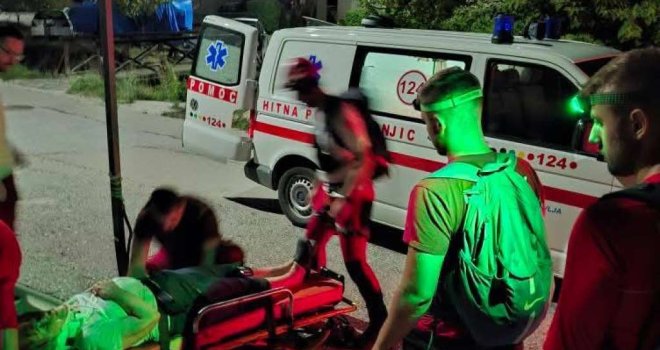 MUP HNK o detaljima nesreće u Konjicu: Žena izašla da traži supruga koji je izašao u baštu, pala u potok