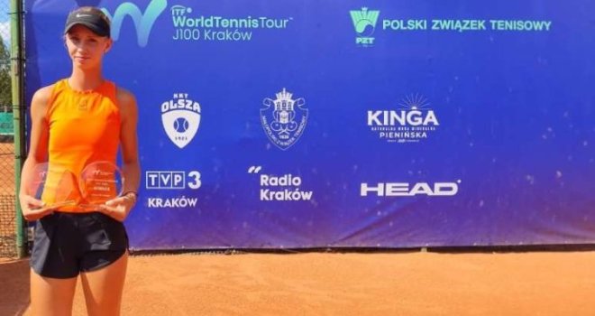 Tea Kovačević osvojila juniorske turnire u Krakowu i ostvarila ranking karijere na ITF listi U18