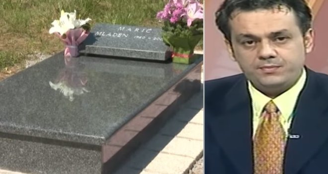 Federalna televizija ispunila obećanje: Na groblju Vlakovo postavljen spomenik poznatom novinaru Mladenu Mariću