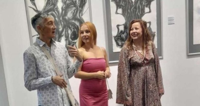 Bh. umjetnica Lea Jerlagić učestvovala u Makedoniji na obilježavanju 80. godišnjice OSTEN-a