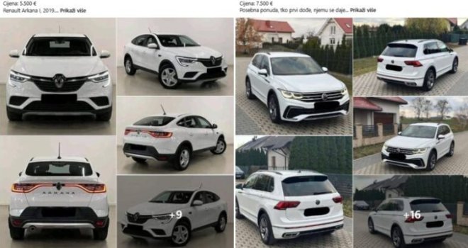 Auta za male pare i velike priče: Nova Facebook prevara vreba kupce u BiH, Srbiji i Hrvatskoj
